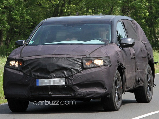 Acura MDX thế hệ mới ngụy trang trên đường thử