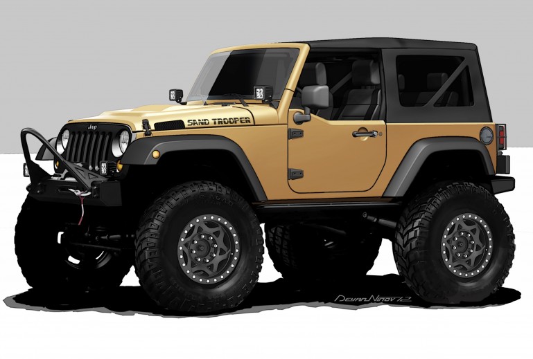 Đội hình xế độ của Chrysler ở SEMA Show