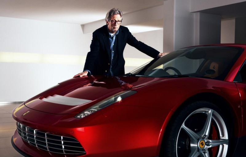 Nhạc sĩ Eric Clapton chịu chơi với chiếc Ferrari “thửa” 