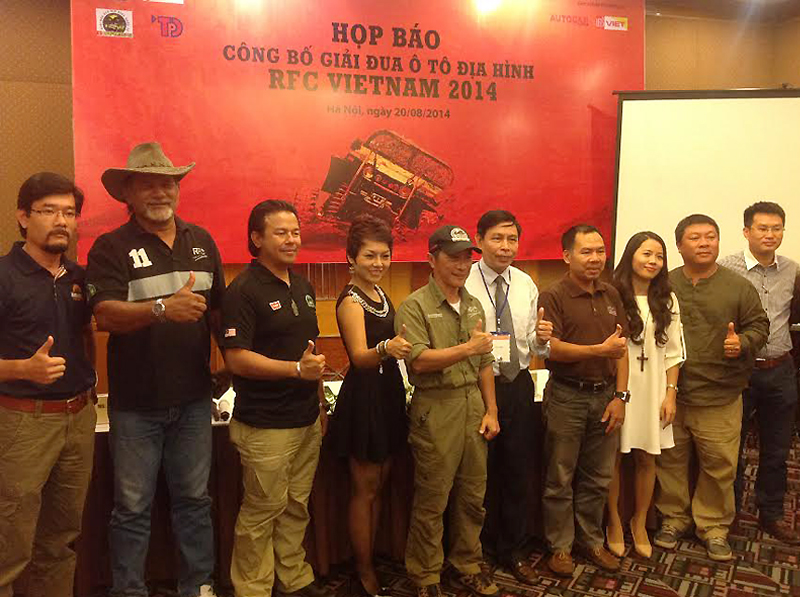 Chính thức công bố giải đua xe địa hình RFC VIETNAM 2014