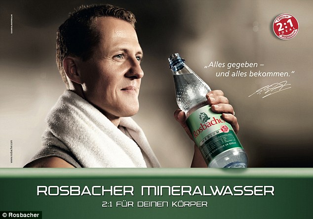 Schumacher mất 4 triệu Bảng tiền quảng cáo