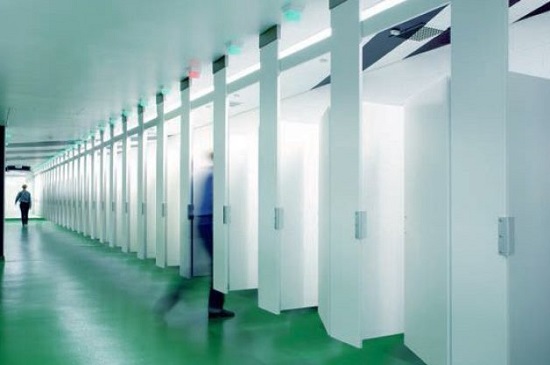 Toilet công cộng học công nghệ từ ôtô