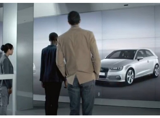 Showroom số - chiến lược tiếp thị mới của Audi