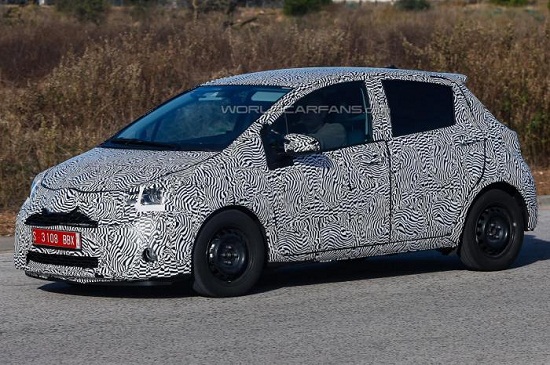 2014 Toyota Yaris  “lộ hàng” lần 2 tại châu Âu