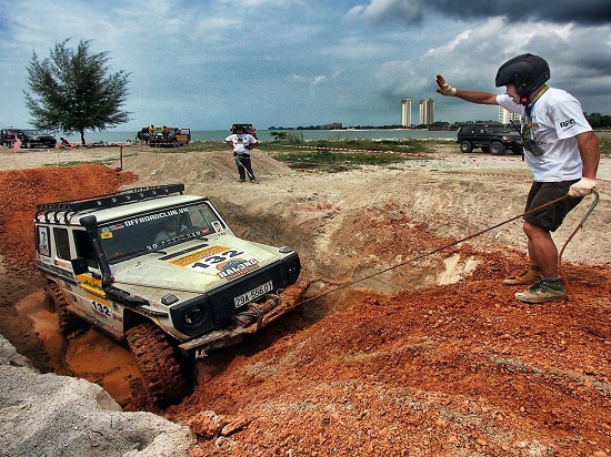 Đội Việt Nam lần thứ hai dự Offroad ở Malaysia đã giành thứ hạng cao