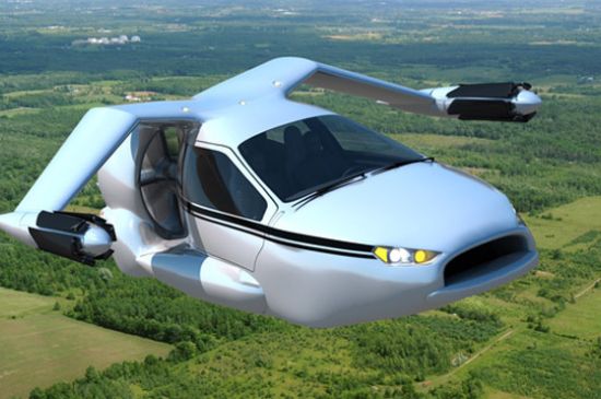 Xe bay Terrafugia có thể cất cánh thẳng đứng trong tương lai