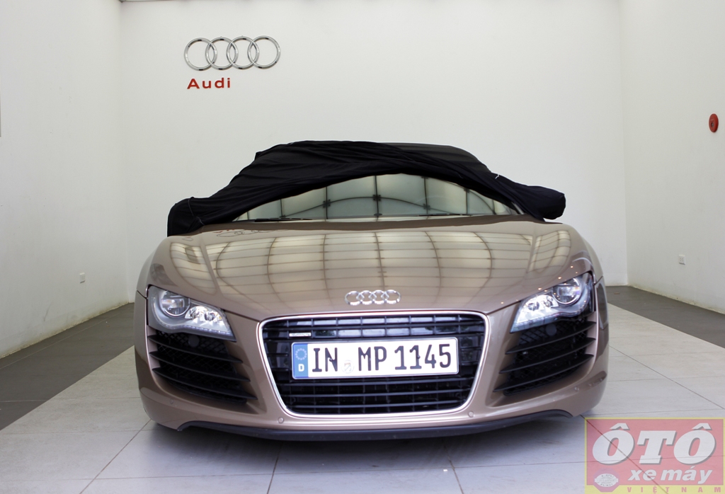 Hình ảnh Audi R8 Spyder chính hãng đầu tiên tại Việt Nam