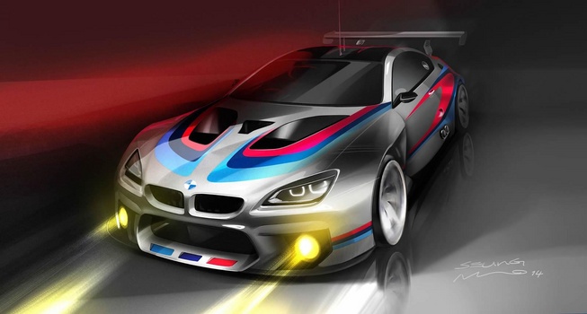 BMW công bố hình ảnh phác thảo M6 GT3
