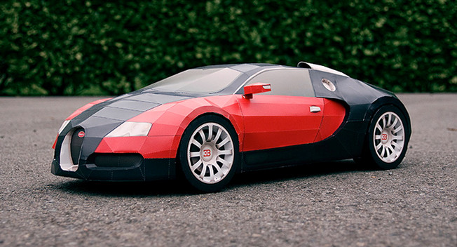 Cách tự chế tạo Bugatti Veyron