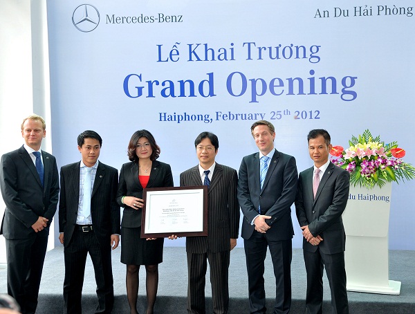  Khai trương đại lý Mercedes-Benz tại Hải Phòng