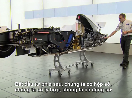 Xẻ đôi xe đua F1