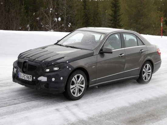 Xuất hiện ảnh hoàn chỉnh đầu tiên Mercedes E-class 2014