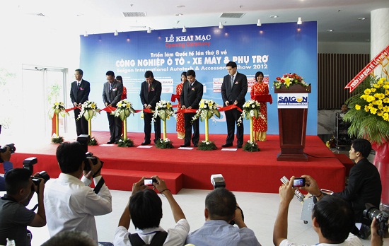  Hơn 200 doanh nghiệp giao thương tại Saigon AutoTech 2012