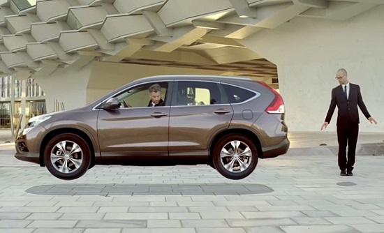 Honda đánh lừa thị giác bằng quảng cáo CR-V cực ‘ảo’