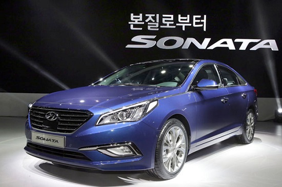 Hyundai chính thức trình làng Sonata 2015 tại Hàn Quốc