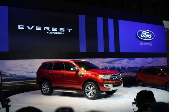 Ford ra mắt bản concept cho Everest thế hệ mới tại Thái Lan