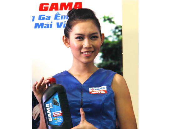 Vilube-Motul giới thiệu dầu nhớt Gama mới dành cho xe máy tại Sài Gòn