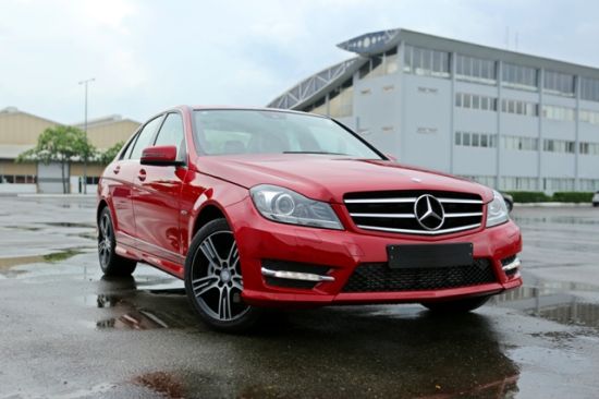 Mercedes C-Class 2014 ra mắt tại Triển lãm ôtô Việt Nam