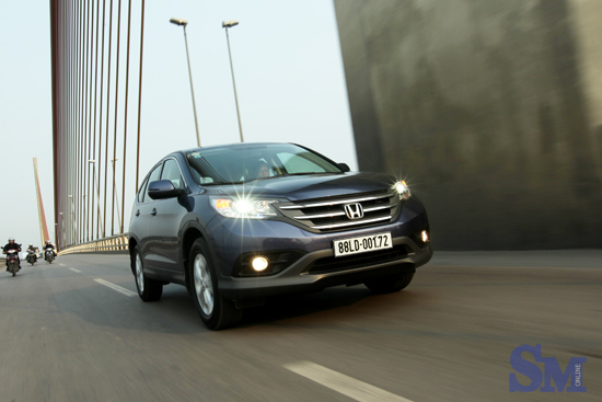 Hài lòng với thay đổi trên Honda CR-V 2013 