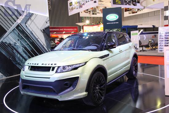 500 triệu độ dáng phi thuyền cho Range Rover Evoque 