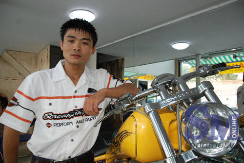 ‘Bác sĩ’ Harley-Davidson ở Hà Nội