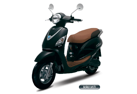 SYM thêm màu và chi tiết mới cho Attila Elizabeth EFI 2013