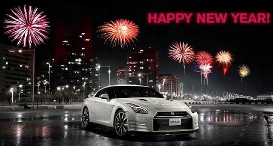 Thông điệp chúc năm mới từ thế giới xe cộ