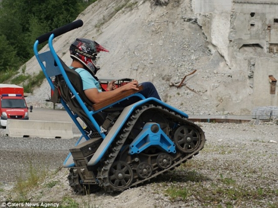 Offroad bằng… ghế