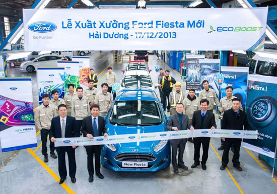 Ford chính thức xuất xưởng Fiesta mới