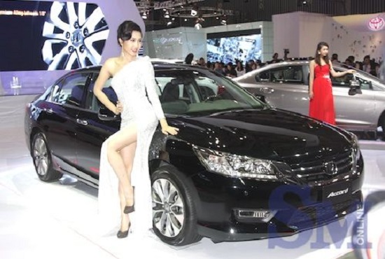 Xem Honda Accord mới tại Triển lãm ôtô Việt Nam 2013