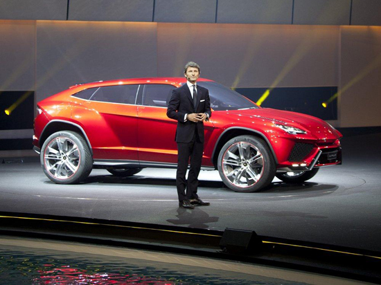 SUV của Lamborghini có thể được sản xuất từ năm 2017