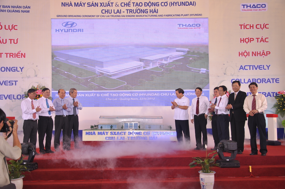 Trường Hải xây nhà máy động cơ được nhiều ưu đãi