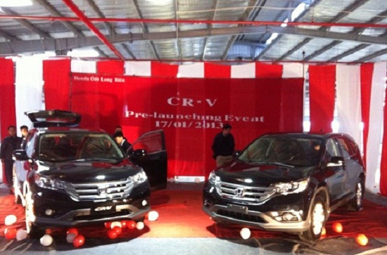 Honda CR-V 2013 đã xuất hiện tại đại lý Hà Nội