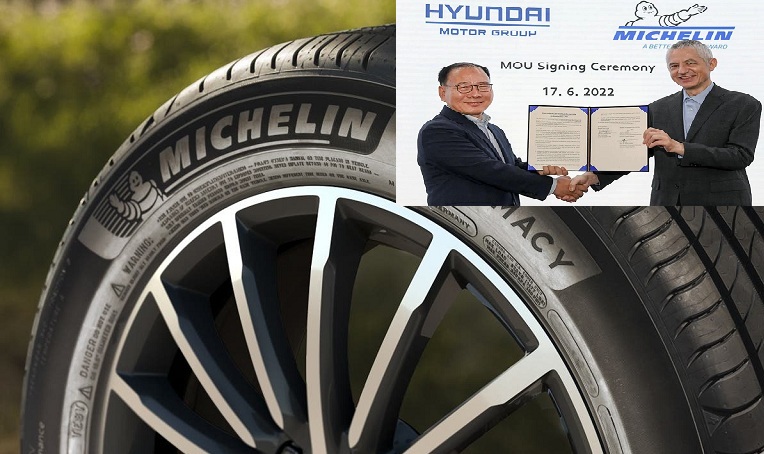Hyundai và Michelin hợp tác phát triển lốp cao cấp cho xe điện