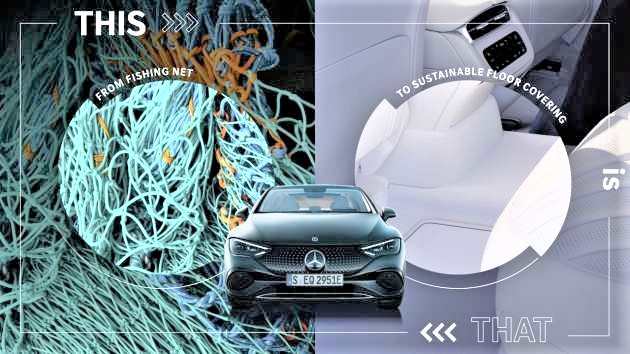 Xe Mercedes-Benz sử dụng 40% vật liệu tái chế trong 10 năm tới
