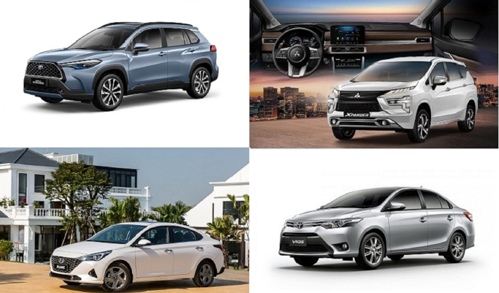 TOP 10 ô tô bán chạy tháng 11/2022: Hyundai và Ford chia nửa buồn - vui