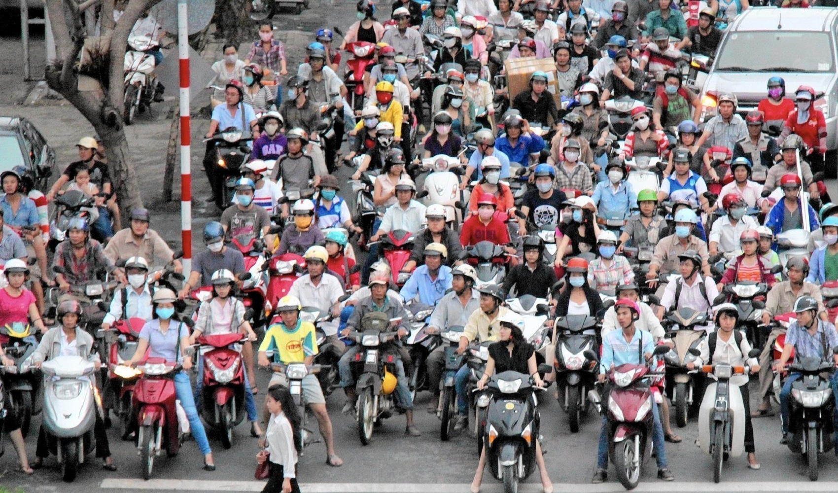 Việt Nam xếp thứ 2 thế giới về tỷ lệ hộ gia đình dùng xe máy