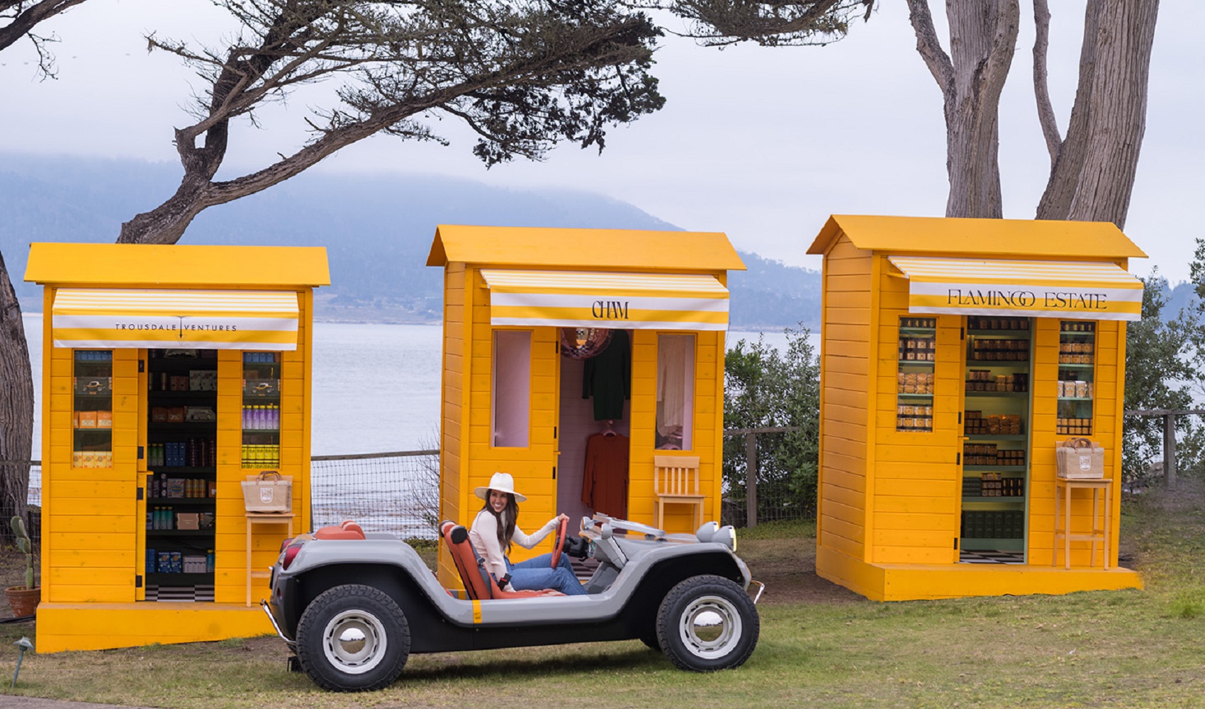 Meyers Manx ra mắt xe điện “nghỉ dưỡng” không cửa có mái che tháo rời