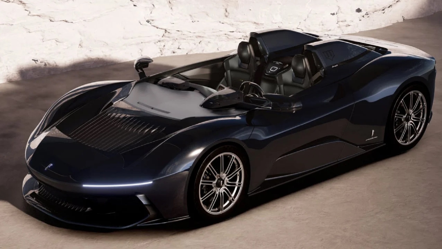 Ngắm nhìn mẫu xe điện độc quyền trong mơ lấy cảm hứng từ Batman của Pininfarina