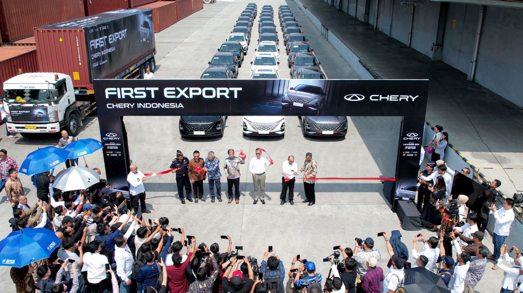 Omoda nhập khẩu lô xe C5 đầu tiên về Việt Nam chờ công bố giá bán