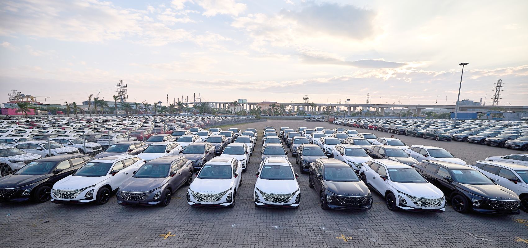 Omoda C5 đã cập cảng Việt Nam sẵn sàng bàn giao cho khách hàng