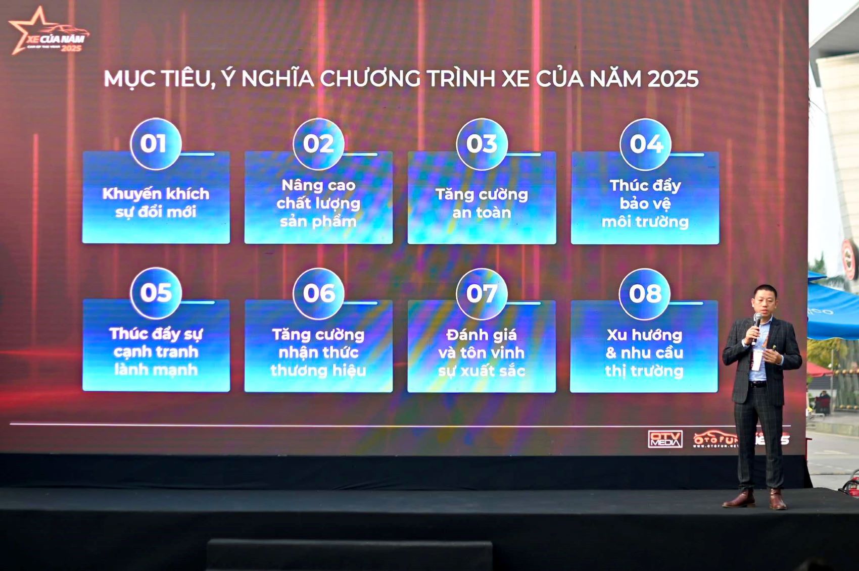 Chương trình bình chọn XE CỦA NĂM 2025 sôi động với 30 mẫu xe lái thử