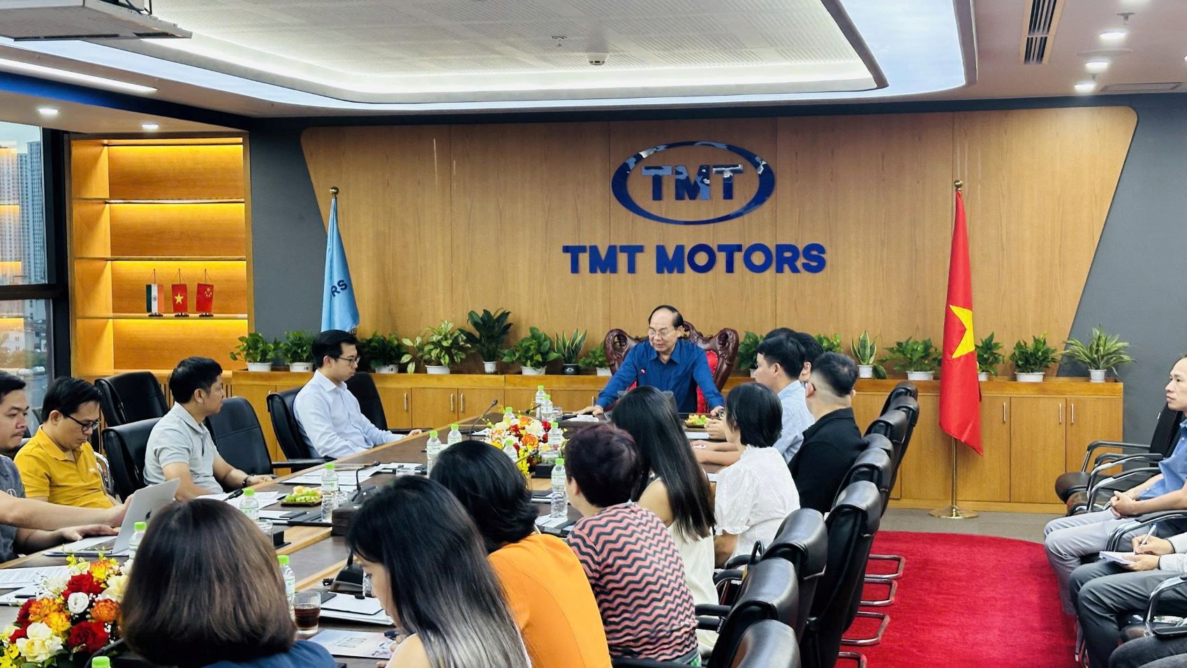 TMT Motors công bố chiến lược phát triển xe tải-xe điện-trạm sạc