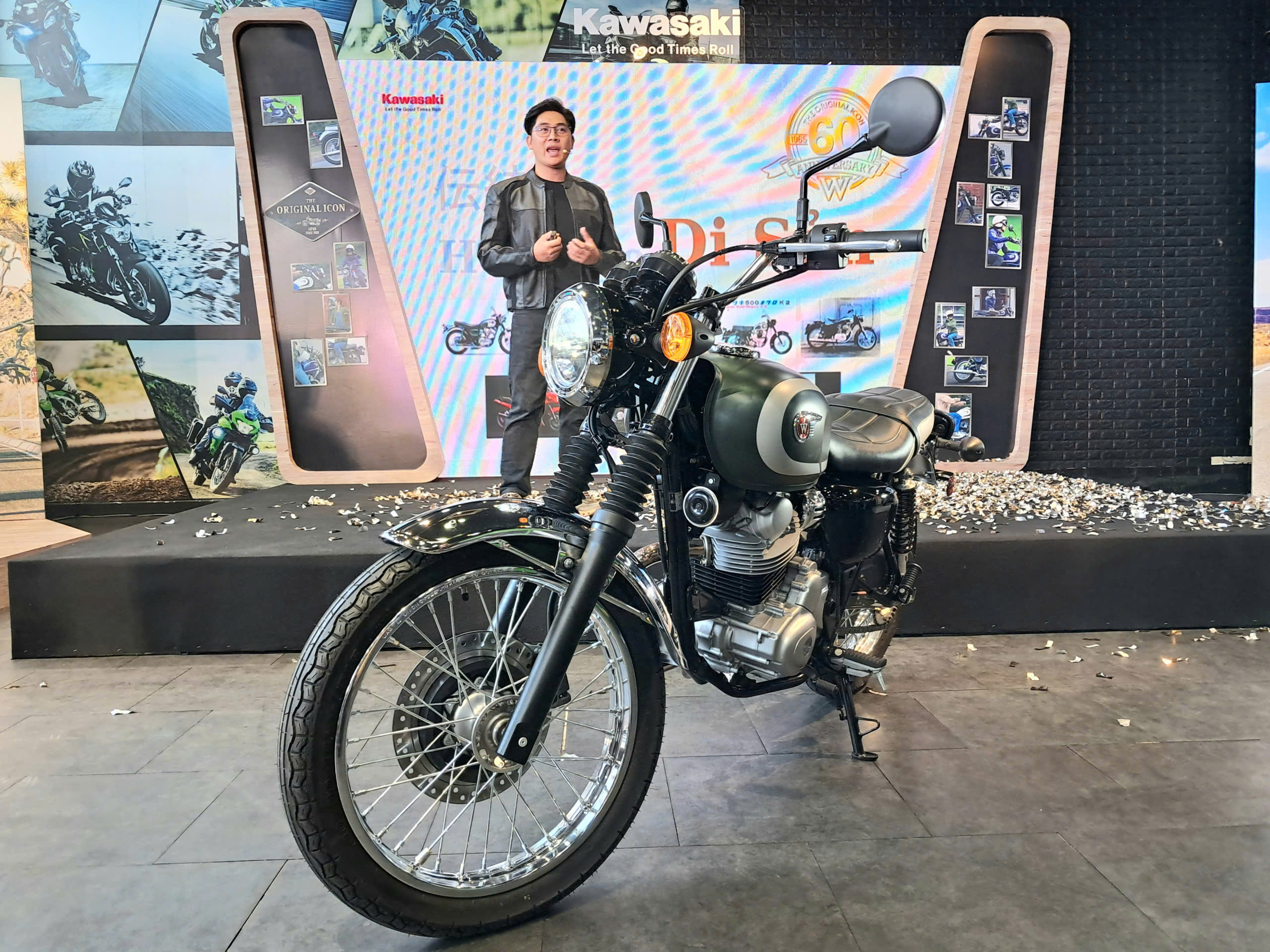 Kỷ niệm 60 năm dòng W, Kawasaki W230 về Việt Nam một phiên bản giá 124,9 triệu