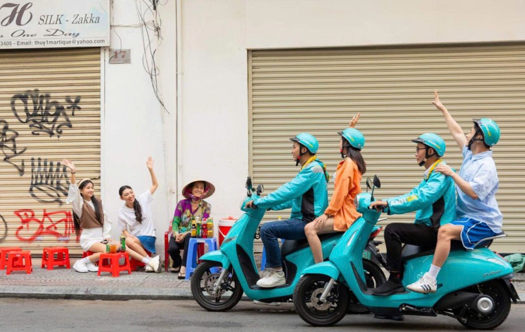 GSM miễn phí thuê, đổi pin 3 năm cho tài xế Xanh SM Bike