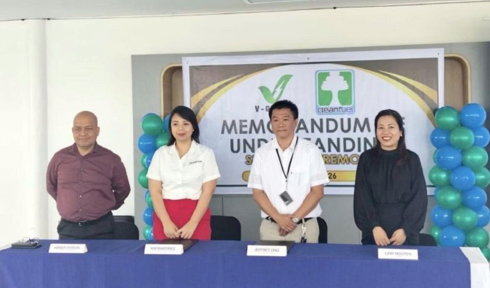 V-GREEN hợp tác với Chính quyền địa phương và doanh nghiệp Philippines, thúc đẩy hạ tầng sạc xe điện