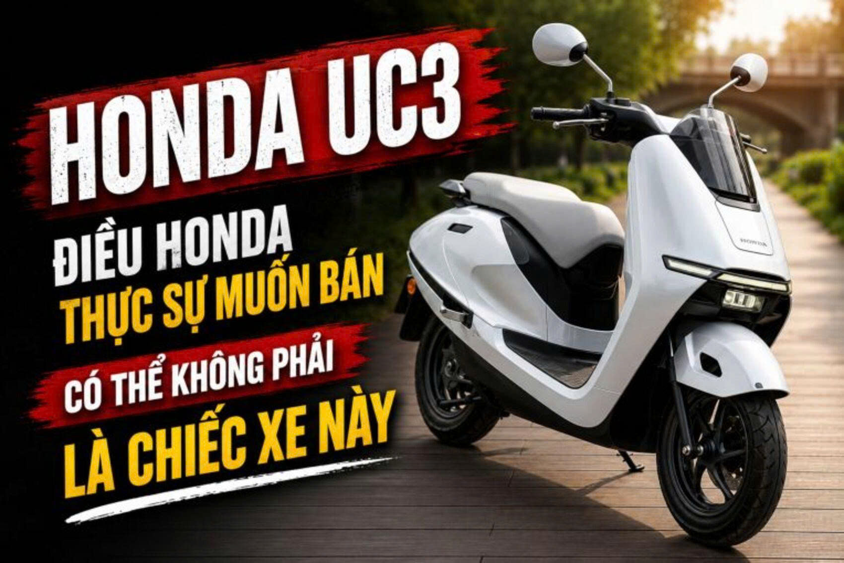 Honda UC3: Điều Honda thực sự muốn bán có thể không phải là chiếc xe này