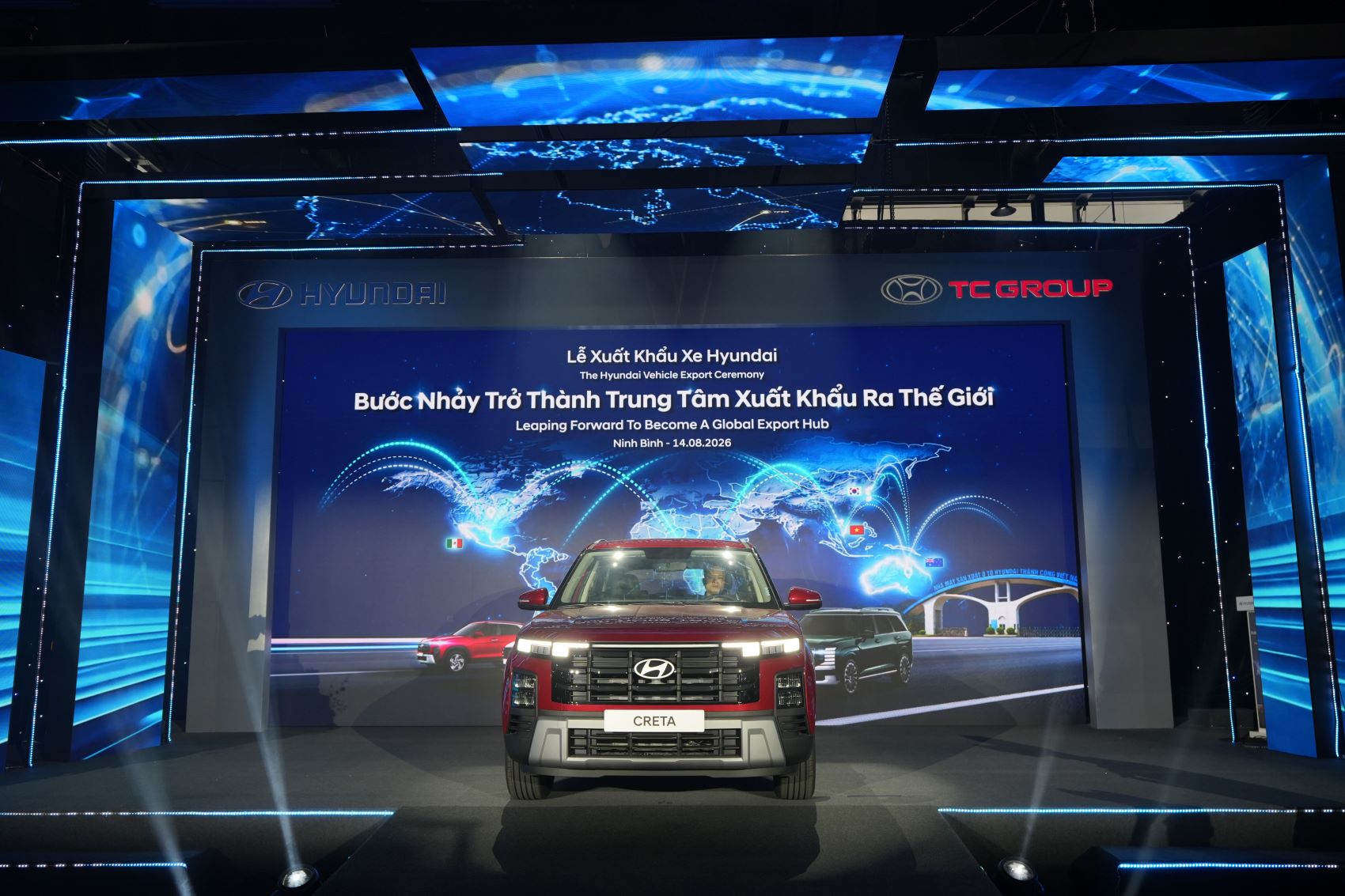 Hyundai Thành Công xuất khẩu xe sản xuất tại Việt Nam sang Mexico và Australia