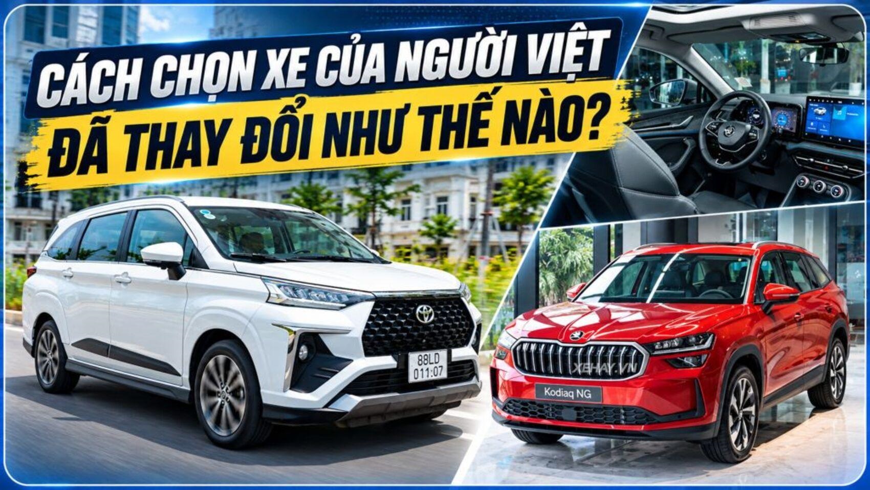 Cách chọn xe của người Việt đã thay đổi như thế nào?