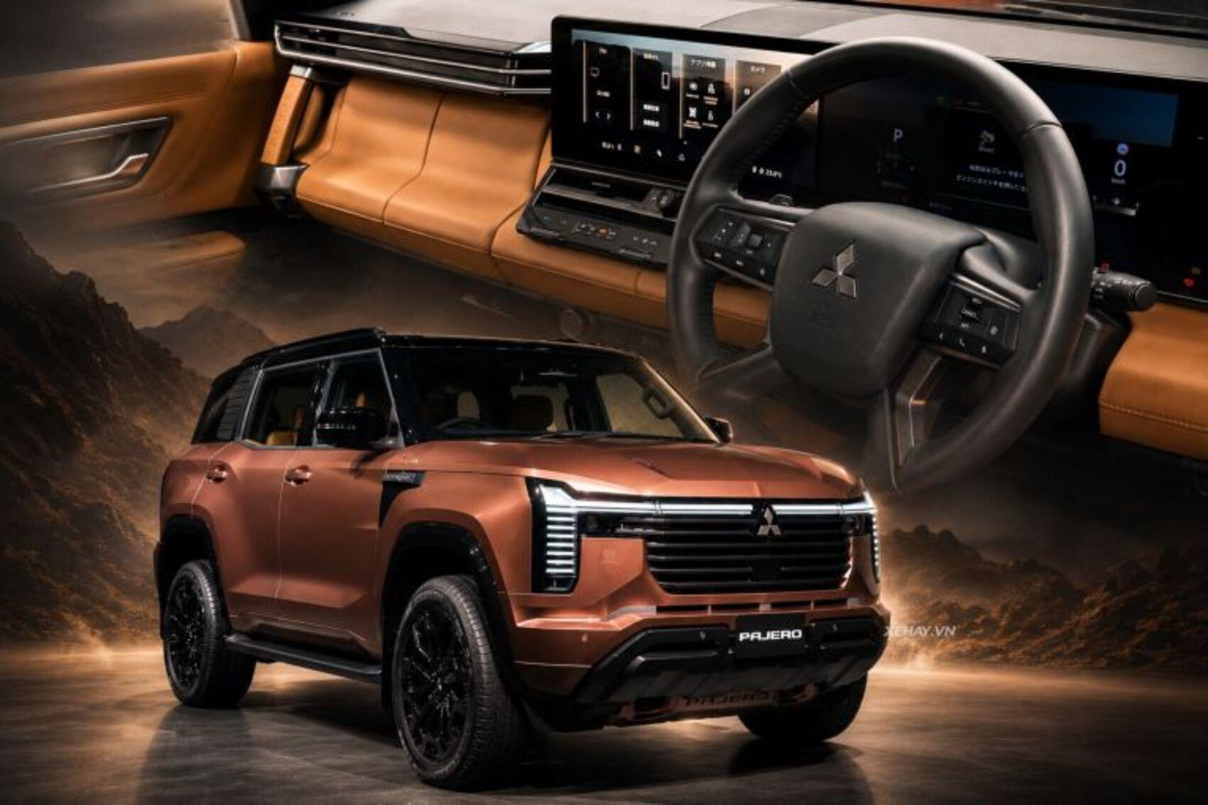 Chi tiết nội thất Mitsubishi Pajero All-New: Sang hơn, rộng hơn nhưng vẫn giữ chất SUV thực dụng